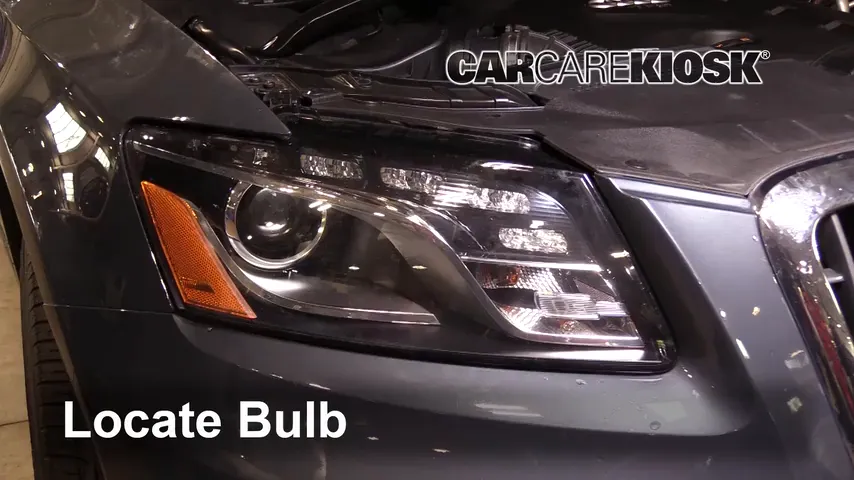 2011 Audi Q5 Premium Plus 2.0L 4 Cyl. Turbo Lights Turn Signal - Front (replace bulb)